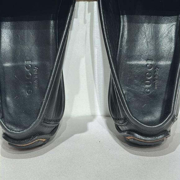 Gucci Horsebit Accent Leather Moccasins - Picture 8 of 13